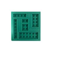 форма силиконовая для карамели Lego
